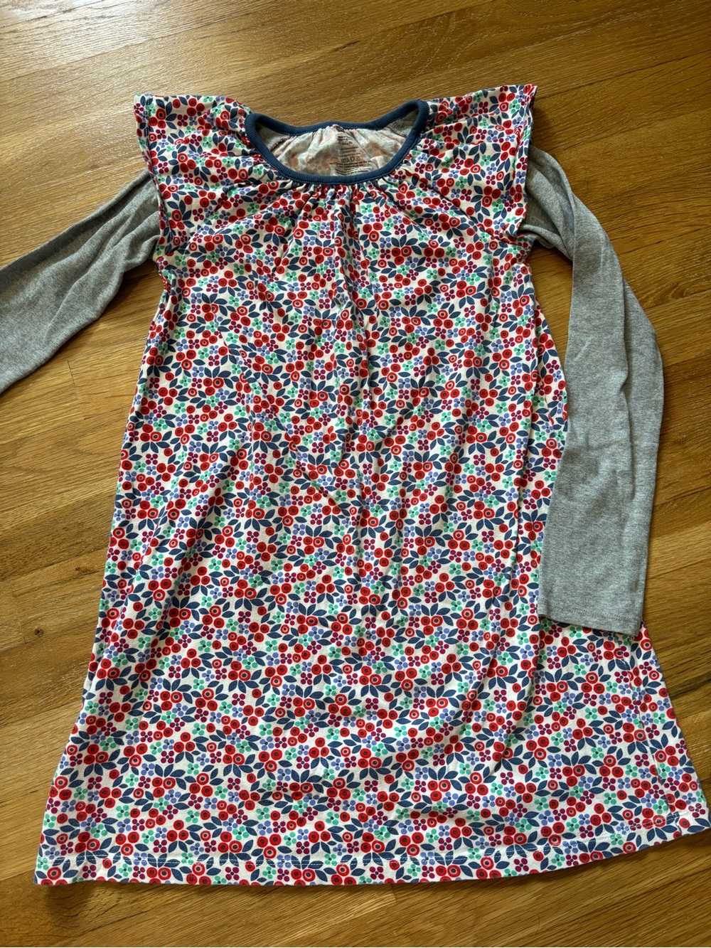Tea Collection - Girls' Floral Long Sleeve Dress Size 10 - Cotton